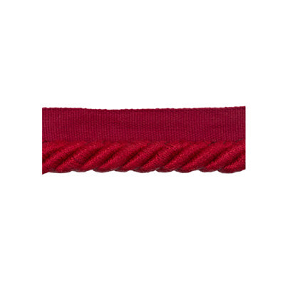 Brunschwig & Fils Coeur Cable-L Rouge Trim Sample T8012108.9.0
