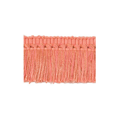 Brunschwig & Fils Coeur Brush Coral Trim Sample T8012114.2417.0