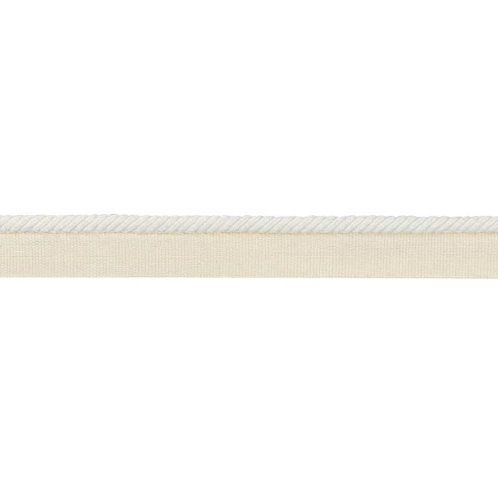 Brunschwig & Fils Picardy Cord Snow Trim Sample T8020105.101.0