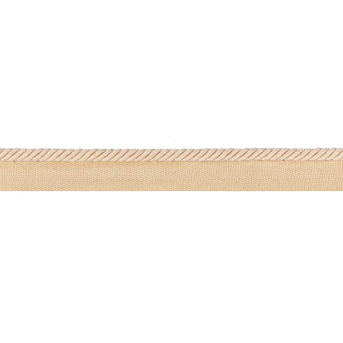 Brunschwig & Fils Picardy Cord Champagne Trim Sample T8020105.1116.0