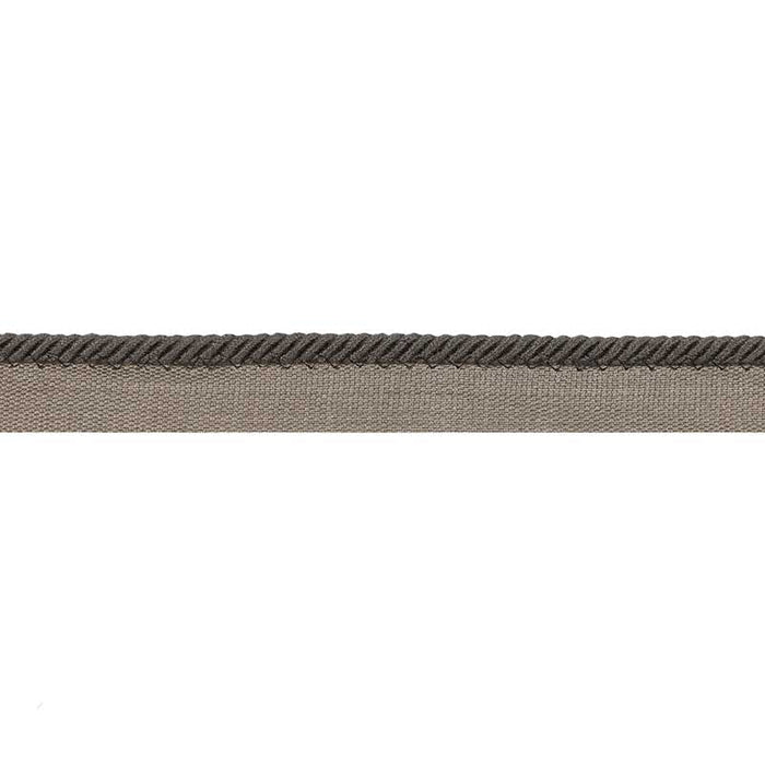 Brunschwig & Fils Picardy Cord Charcoal Trim Sample T8020105.21.0