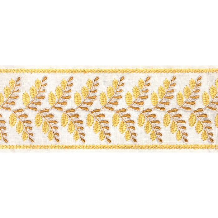 Brunschwig & Fils Fougere Border Canary Trim T8024100.40.0