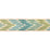 Brunschwig & Fils Cascade Border Teal/Green Trim T8024103.353.0