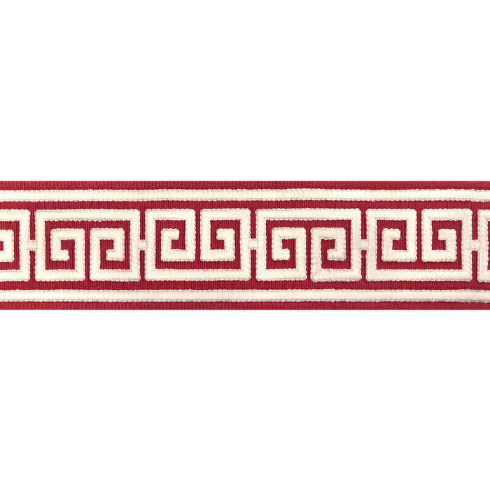 Brunschwig & Fils Paros Tape Red Trim T8024106.19.0