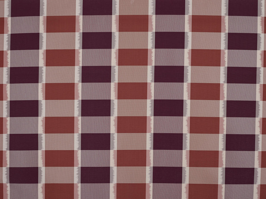 Braquenie Zanaide Terracotta Figue Fabric Sample B7630002