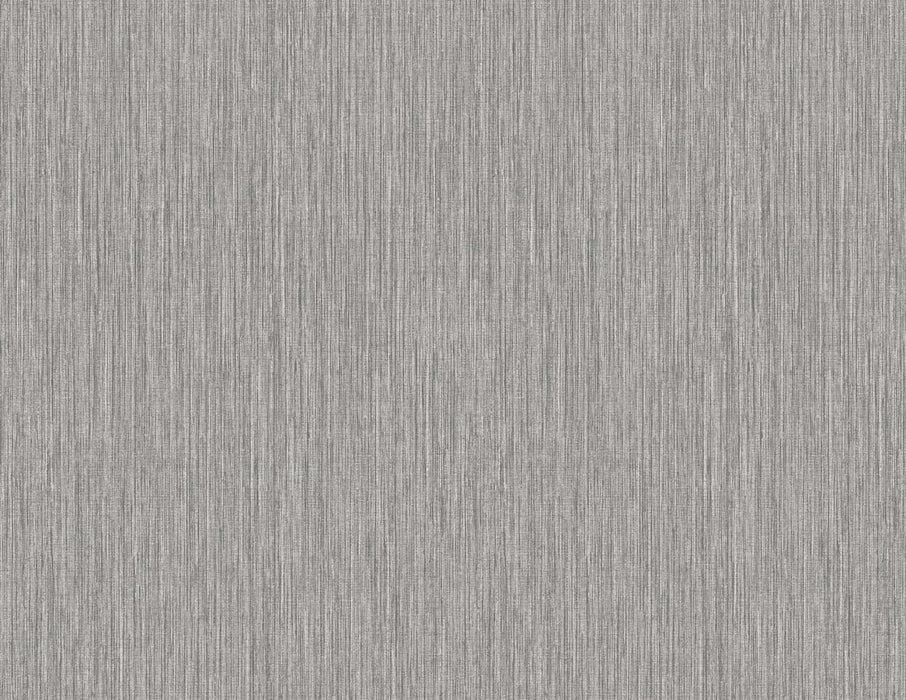 Seabrook Designs Vertical Stria Metallic Silver Wallpaper Sample TS80918