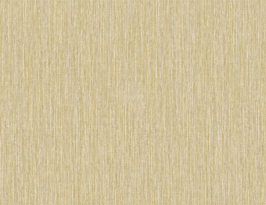 Seabrook Designs Vertical Stria Sand Dunes & Metallic Gold Wallpaper Sample TS80955