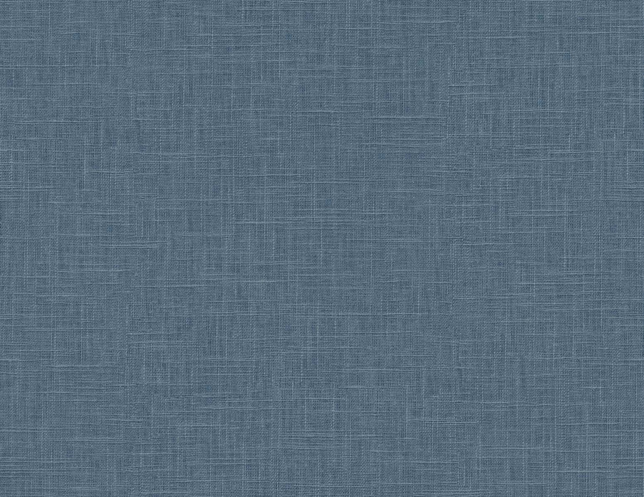 Seabrook Designs Myrna Linen Marine Blue Wallpaper TS81902