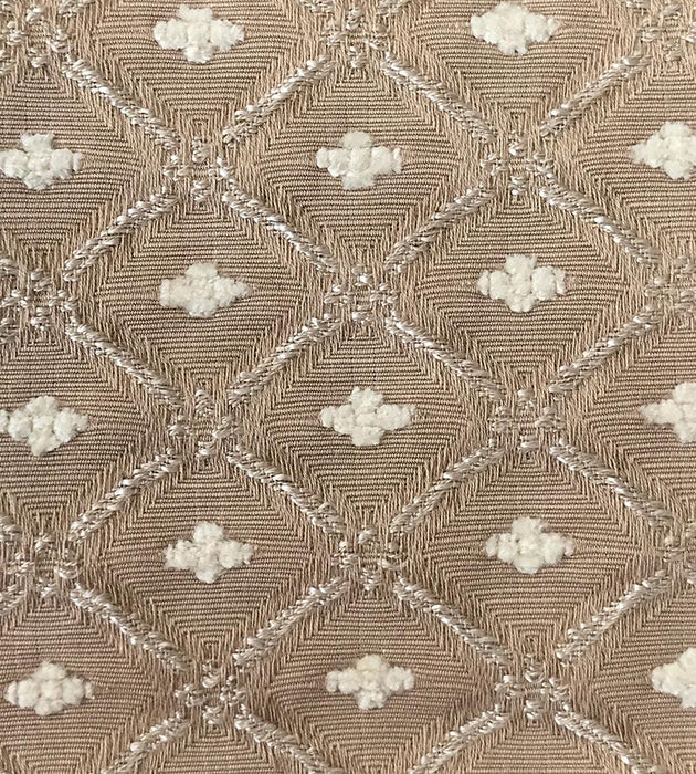 Old World Weavers Jewel Tones Beige Fabric Sample VG01260003