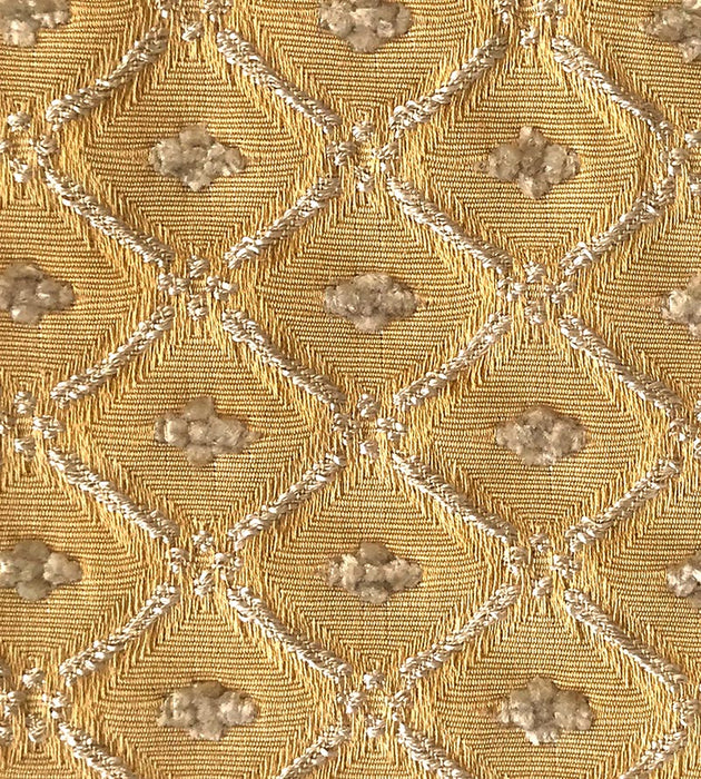 Old World Weavers Jewel Tones Yellow Fabric Sample VG01260005