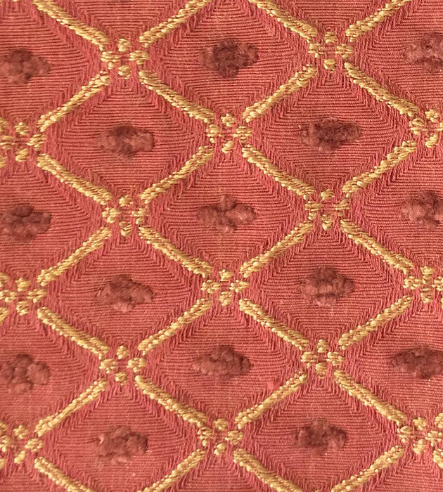 Old World Weavers Jewel Tones Terracotta Fabric Sample VG01260011