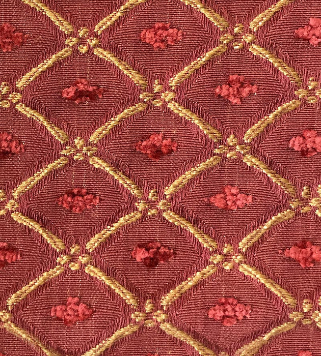 Old World Weavers Jewel Tones Cherry Fabric Sample VG01260013