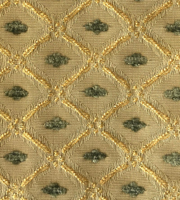 Old World Weavers Jewel Tones Olive Fabric Sample VG01260014