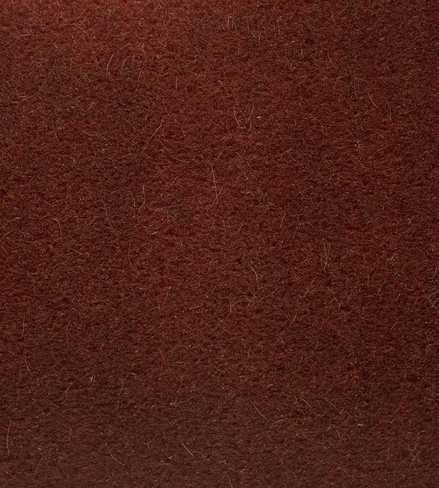 Old World Weavers Majestic Mohair Red Earth Fabric Sample VPMAJE0188