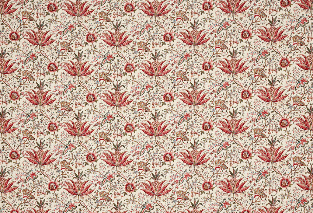 Braquenie Mademoiselle Jouanon Cerise Fabric Sample B7638001