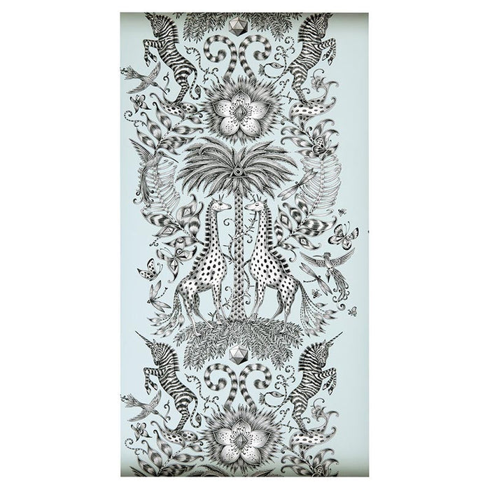 Clarke & Clarke Kruger Eggshell Wallpaper Sample W0102/01.CAC.0