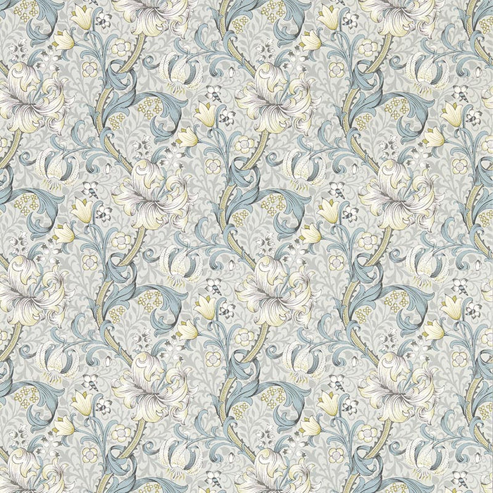 Clarke & Clarke Golden Lily Slate Wp Wallpaper W0174/02.CAC.0