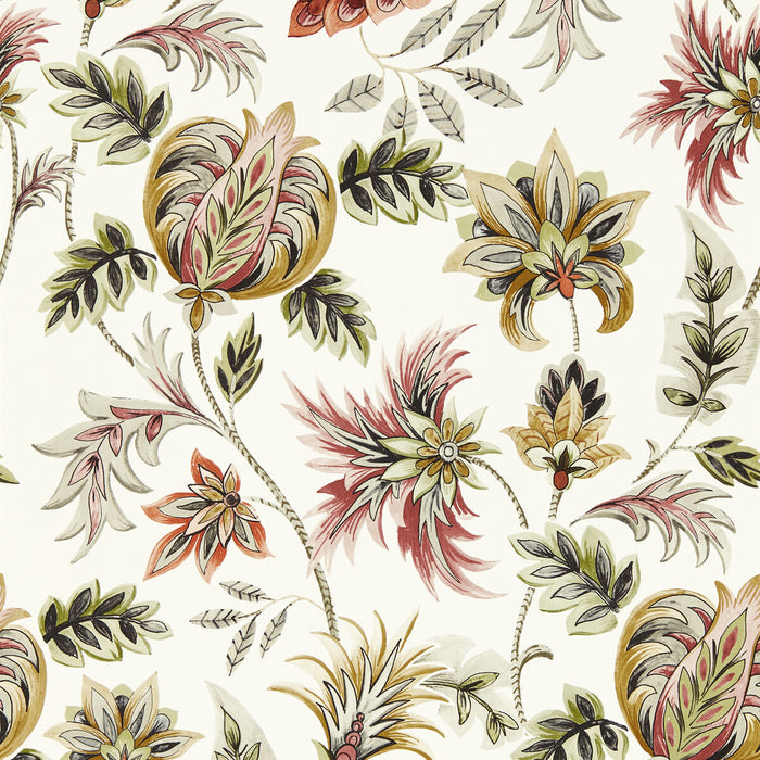 Clarke & Clarke Sizergh Blush Sage Wp Wallpaper Sample W0198/01.CAC.0