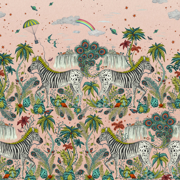 Clarke & Clarke Lost Adventure Quartz Wp Wallpaper Sample W0201/02.CAC.0