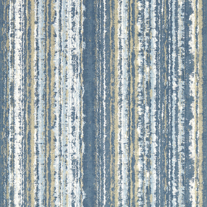 Clarke & Clarke Striatus Midnight Wp Wallpaper W0211/02.CAC.0