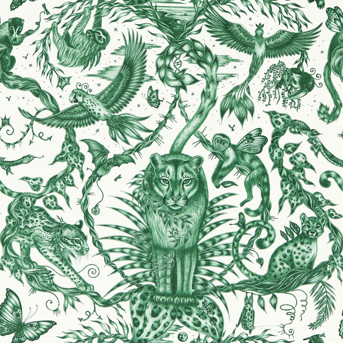 Clarke & Clarke Bosque Dreams Seafoam Wp Wallpaper W0213/05.CAC.0
