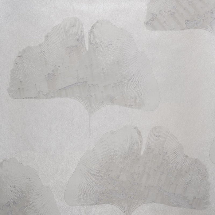 Holly Hunt Walls Biloba Pearl Wallpaper Sample W1058/01