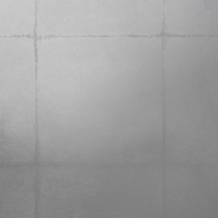 Holly Hunt Walls Langham Bright Silver Wallpaper W2002/01