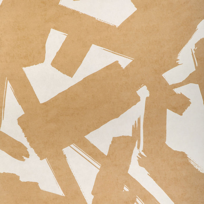 Kravet Couture Bold Lines Wp Camel Wallpaper Sample W4267.16.0