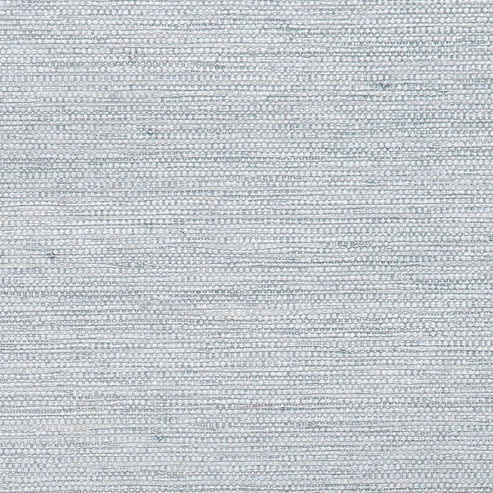 Holly Hunt Walls Morgana Silver Blue Wallpaper Sample W5020/139