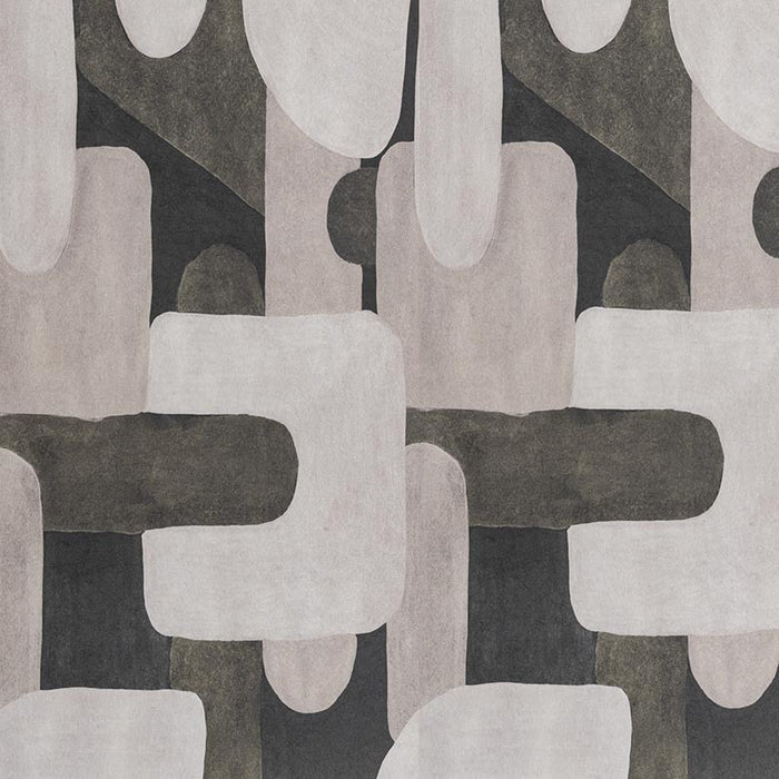 Holly Hunt Walls Pipe Dream Moss Wallpaper Sample W8600/04