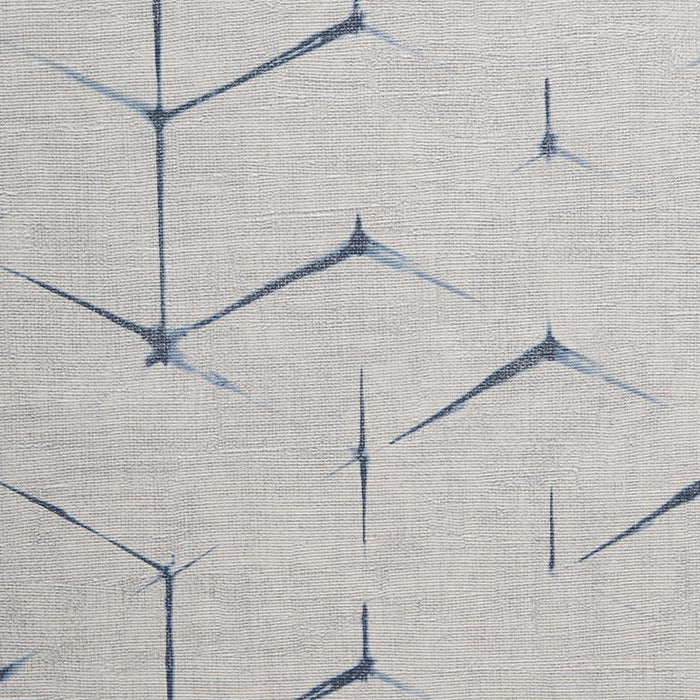 Holly Hunt Walls Donato Indigo Wallpaper Sample W9007/02