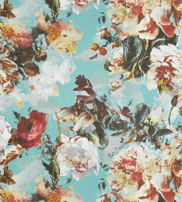 Jean Paul Gaultier Flamboyant Bleuet Wallpaper Sample WH033010001