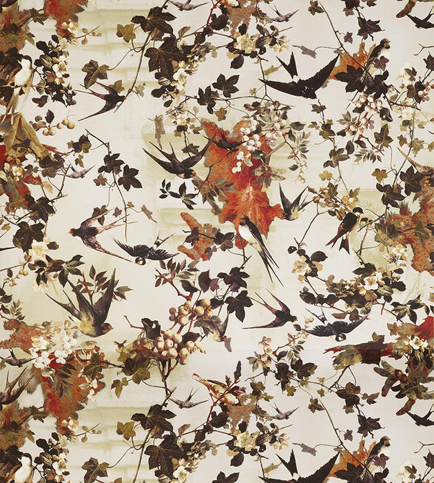 Jean Paul Gaultier Hirondelles Printemps Wallpaper WH033060001