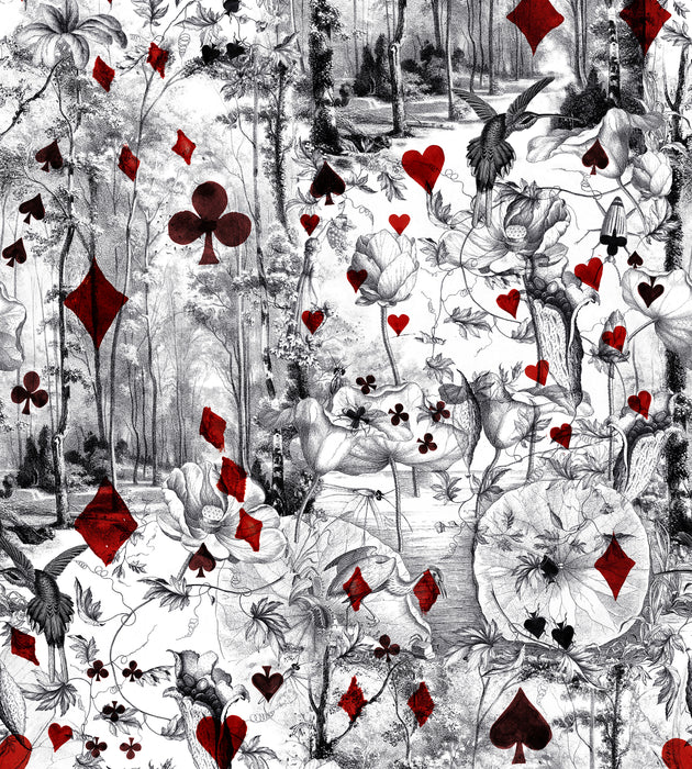 Jean Paul Gaultier Beriba Carte Wallcovering Sample WH033330002