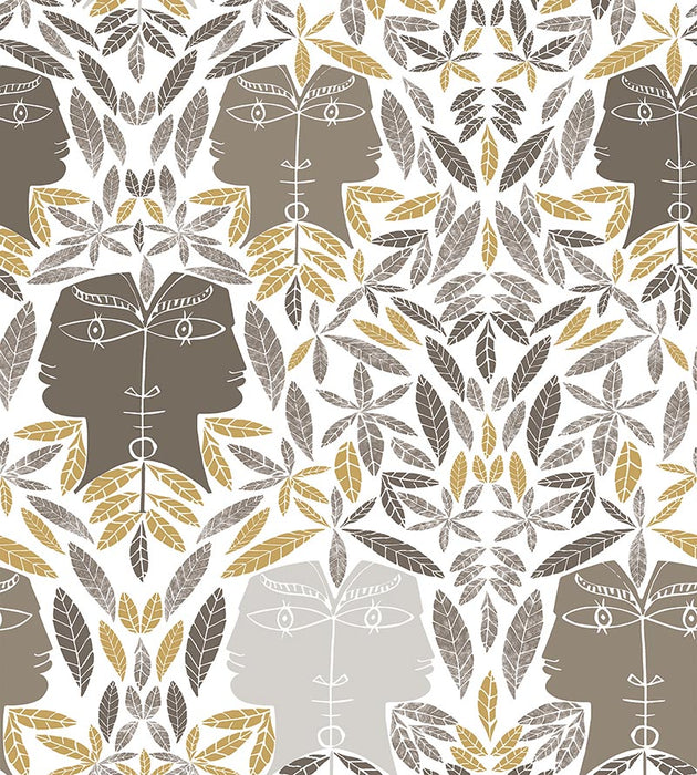 Lelievre Cap D'Ail Taupe Wallpaper WH064700002