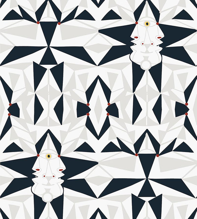 Lelievre Email Graphite Wallpaper WH064610003