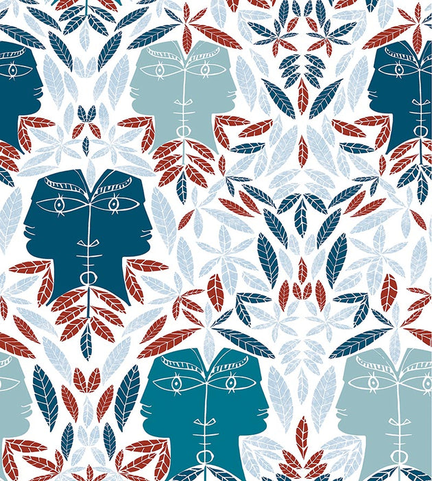 Lelievre Cap D'Ail Bleu Wallpaper WH064700003