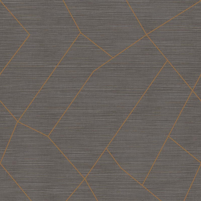 Winfield Thybony Vivace Grand Graphite Wallpaper Sample WHF1760.WT.0