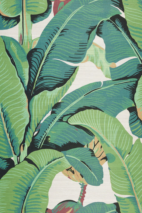 Hinson Hinson Palm - Grasscloth Silver Gray Wallpaper WHN000144001M