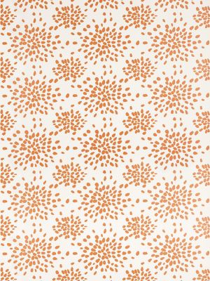Hinson Fireworks Tangerine Wallpaper Sample WHNP1020D0002