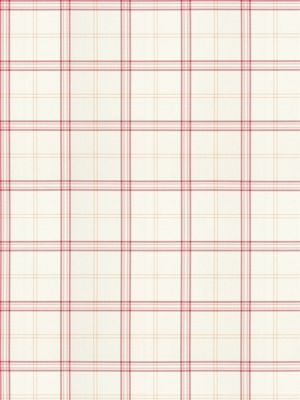 Hinson Ezra Plaid Strawberry Wallpaper WHNWP88599D0007
