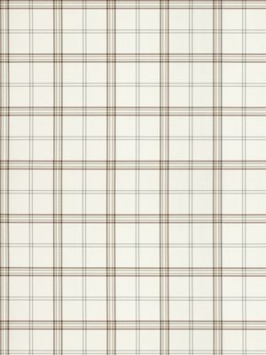 Hinson Ezra Plaid Mocha Wallpaper WHNWP88599D0008