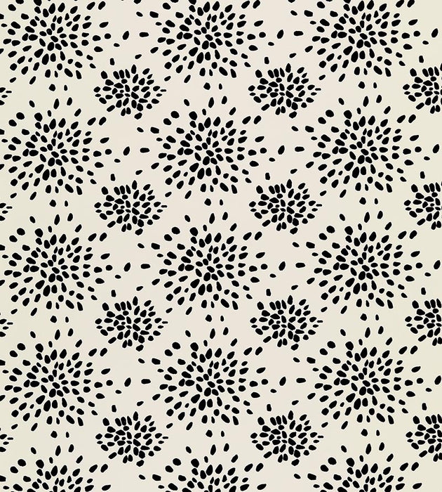Hinson Fireworks Black On Off-White Wallpaper WHNP1020000E