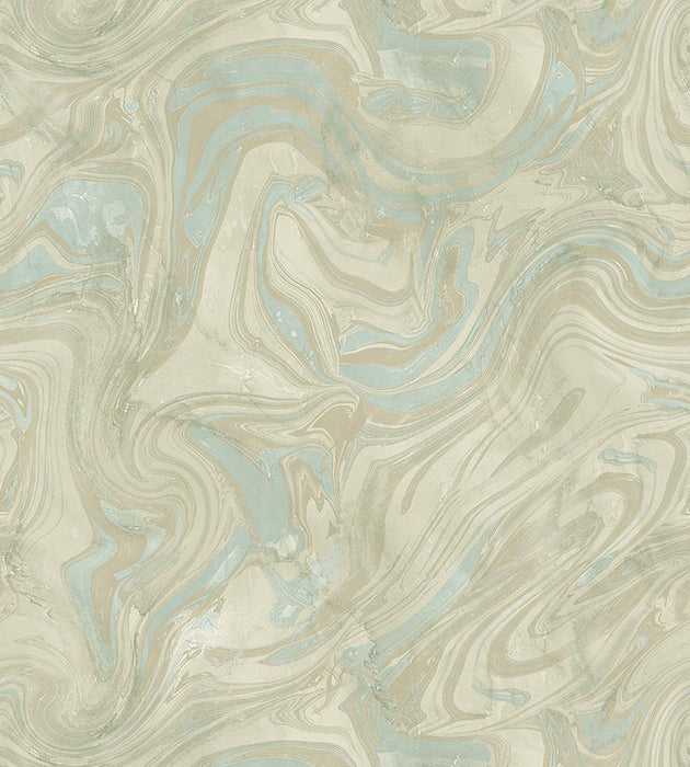 Scalamandre Petra Turquoise Wallpaper Sample WMA0910ST04