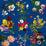 Nicolette Mayer Flora & Fauna Blue Wallpaper WNMFLOR0004