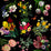 Nicolette Mayer Flora & Fauna Black Wallpaper WNMFLOR0006