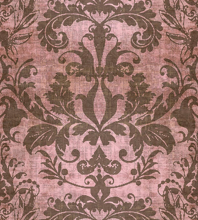 Nicolette Mayer Palace Damask Blush Wallpaper Sample WNMPALA0008