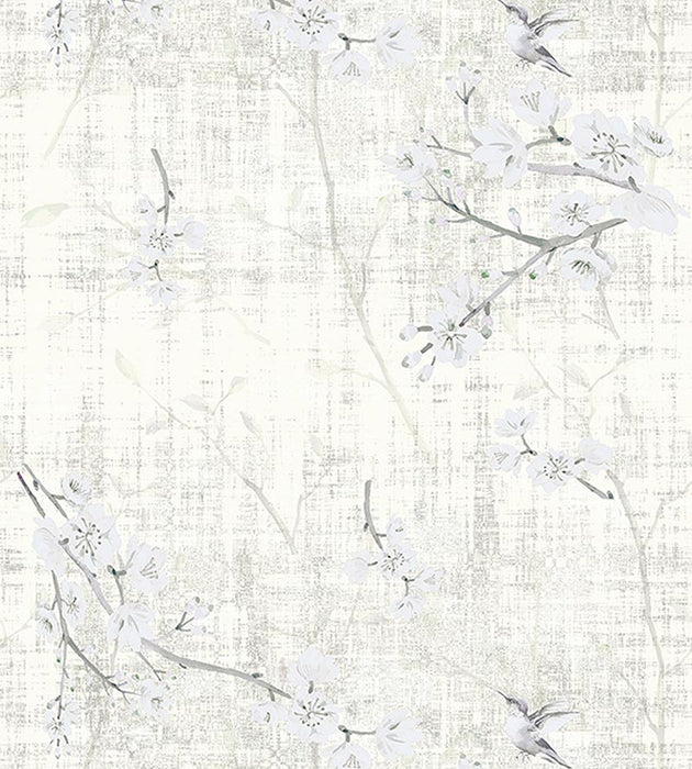 Nicolette Mayer Blossom Fantasia Ivory Wallpaper WNMBLOS1024