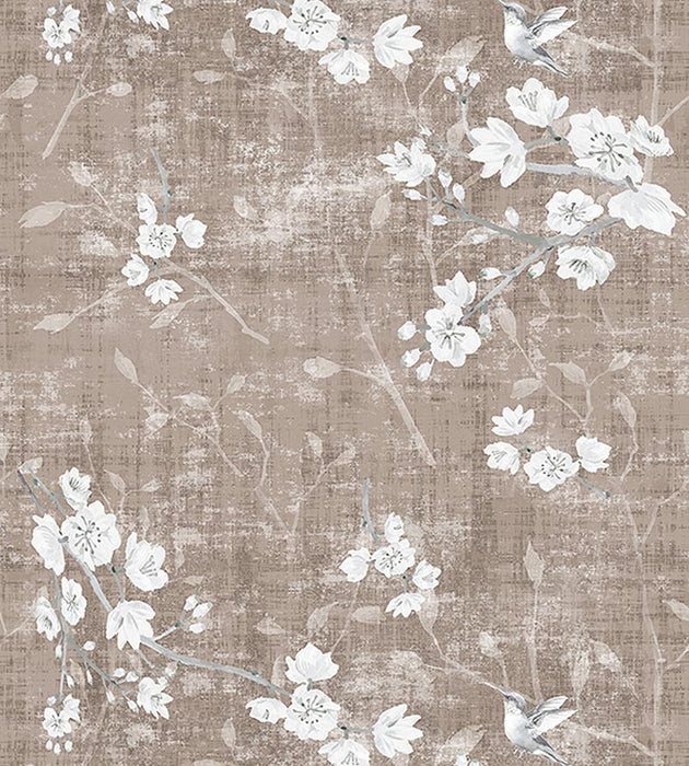 Nicolette Mayer Blossom Fantasia Mocha Wallpaper WNMBLOS1033