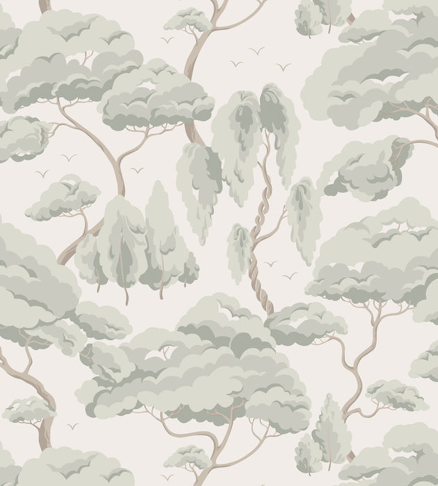 Sandberg Kristoffer Spring Green Wallcovering Sample WSB101230023